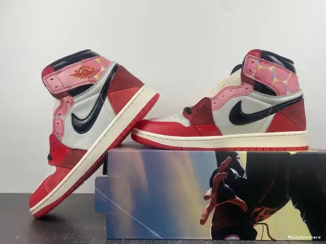 MaikeSneakers Jordan Spider-Man the Spider-Verse OG 1 High Across DV1748-601 0601